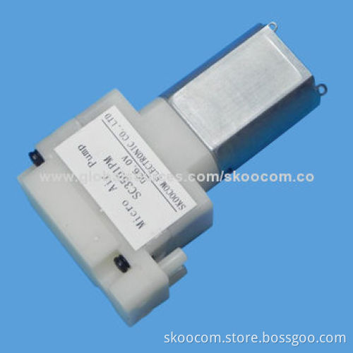 Blood Pressure Air Pump, 6.0, 12.0, 24.0V DC Rated Voltage, 60dB Noise